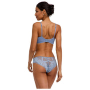 Falke Delicate Touch High Apex BH - Blue Steel