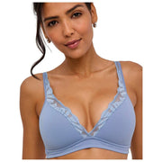 Falke Delicate Touch High Apex BH - Blue Steel