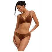 Falke Delicate Touch High Apex BH - Deer Brown