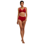 Falke Delicate Touch Mid Waist Shorts - Ventimiglia Röd