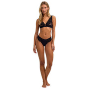 Falke Delicate Touch Thong - Svart