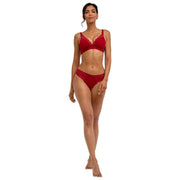 Falke Delicate Touch Thong - Ventimiglia Röd