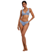 Falke Delicate Touch Triangle Bralette - Blått stål