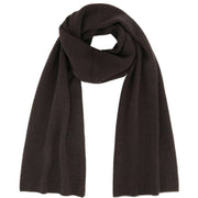 Falke Extra-Fine Merino Wool Scarf - Brown Mel