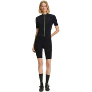 Falke High Waisted Strap Cycling Shorts - Black