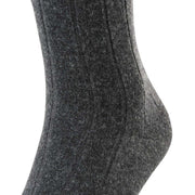 Falke Lhasa Rib Knee High Socks - Anthra Mel Grey