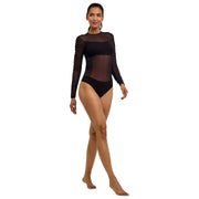 Falke Privat Censurerad String Body - Svart