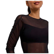 Falke Privat Censurerad String Body - Svart