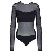 Falke Privat Censurerad String Body - Svart