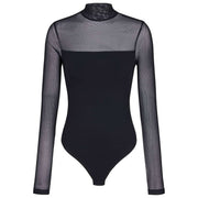 Falke Private Dancer String Body - Svart