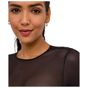 Falke Private Sheer Lines String Body - Svart
