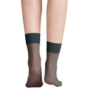 Falke Pure Matt 20 Denier Anklet Tights - Graphite Grey