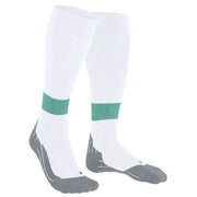 Falke RU Compression Energy Running Knee-High W2 Socks - White/Teal