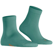 Falke Run Rib Short Socks - Fjord Green