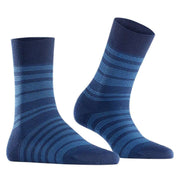 Falke Sensitive Sunset Stripe Socks - Space Blue