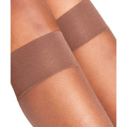 Falke Shelina 12 Denier Knee High Socks - Espresso Brown