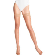 Falke Shelina 12 Denier Stay Up Stockings - Powder Beige