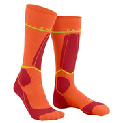 Falke SK Compression Wool Skiing Knee-High W4 Socks - Flash Orange