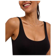 Falke Timeless Cotton Tank String Body - Svart