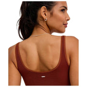 Falke Timeless Cotton Tank String Body - Mink Brown