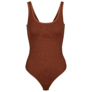 Falke Timeless Cotton Tank String Body - Mink Brown