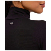 Falke Timeless Cotton Turtle-Neck String Bodysuit - Svart