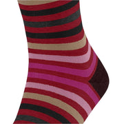 Falke Tinted Stripe Socks - Ingle Red