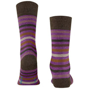 Falke Tinted Stripe Socks - Passion Lilac