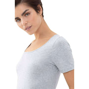 mey-cotton-pure-half-sleeved-top---light-grey-melange-35472478
