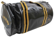 Fred Perry Tipped Classic Barrel Bag - Svart/Guld