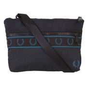 Fred Perry Contrast Tape Sacoche Bag - Black