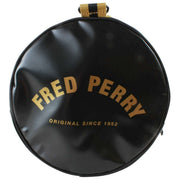 Fred Perry Tipped Classic Barrel Bag - Svart/Guld