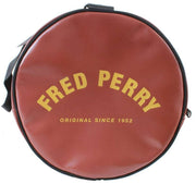 Fred Perry Tonal Classic Barrel Bag - Whiskey Brown