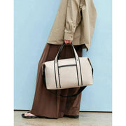 Gaston Luga Dash Small Weekender Bag - Taupe Grey