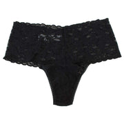 Hanky Panky Retro Lace 5 Pack Thong - Black