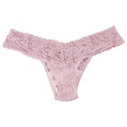 Hanky Panky Signature Lace 3-pack Original Rise Strings - Blushing Rose/Navy/Celeste Blue