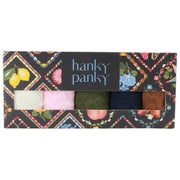 Hanky Panky Signature Lace 5-pack lågväxt stringtrosor - Marshmallow/Bliss/Boysenberry/Navy/Macchiato