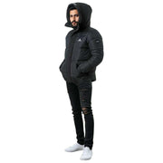 Helvetica Mountain Pioneers Barnes Hooded Parka Jacka - Svart