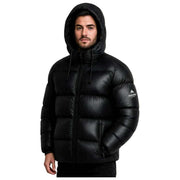 Helvetica Mountain Pioneers Edge Hooded Down Jacket - Svart