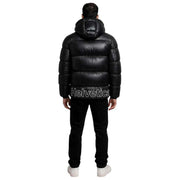 Helvetica Mountain Pioneers Edge Hooded Down Jacket - Svart