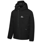 Helvetica Mountain Pioneers Eyeblock Hooded Windbreaker Jacka - Svart