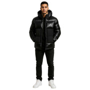 Helvetica Mountain Pioneers Pinto 2 Hooded Down Jacka - Svart