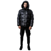 Helvetica Mountain Pioneers Silver 2 Hooded dunjacka - Svart
