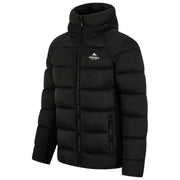 Helvetica Mountain Pioneers Sniper Hooded Down Jacket - Svart