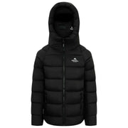 Helvetica Mountain Pioneers Sniper Hooded Down Jacket - Svart