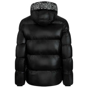 Helvetica Mountain Pioneers Summit Hooded Down Jacket - Svart
