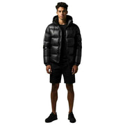 Helvetica Mountain Pioneers Summit Hooded Down Jacket - Svart