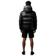 Helvetica Mountain Pioneers Summit Hooded Down Jacket - Svart