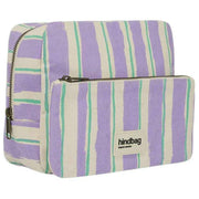 Hindbag Alix Extra Large Necessär - Grön/Parma Stripes