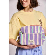 Hindbag Alix Extra Large Necessär - Grön/Parma Stripes